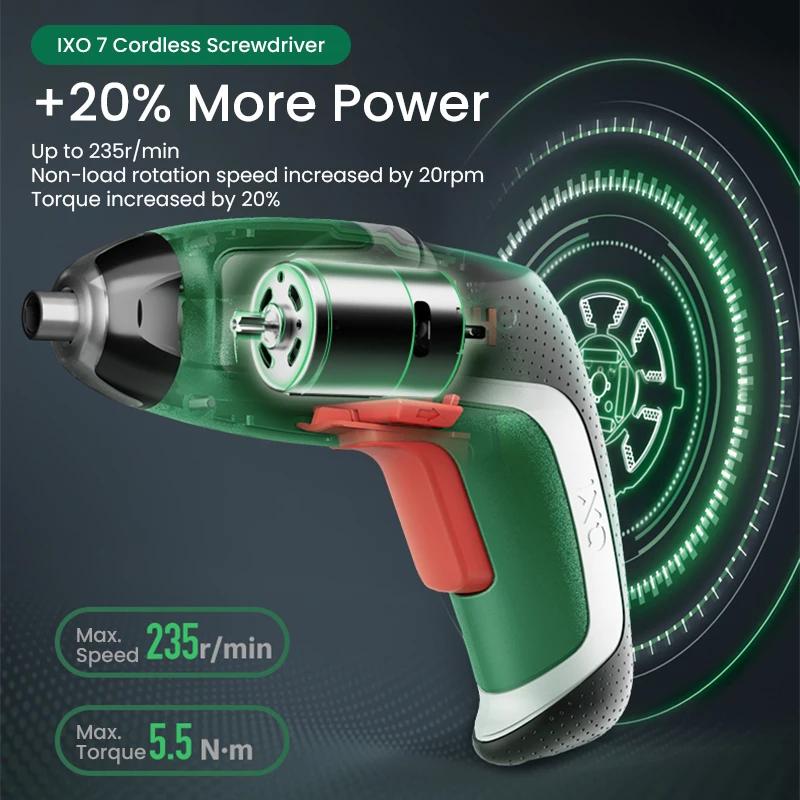 Bosch IXO 7 Cordless Screwdriv - Power Tools In Electrical review and price