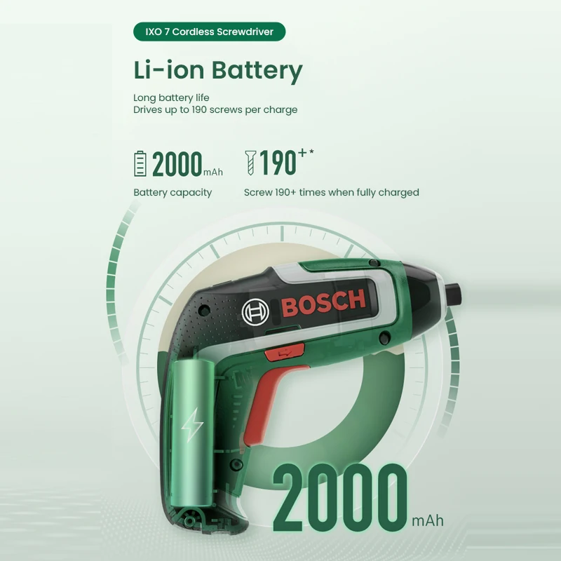 Bosch IXO 7 Cordless Screwdriv - Power Tools In Electrical review and price